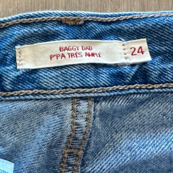 Levis Midwash Baggy Dad Jeans Lightly Distressed - Picture 4 of 4